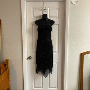 Elegant Black Lace Dress